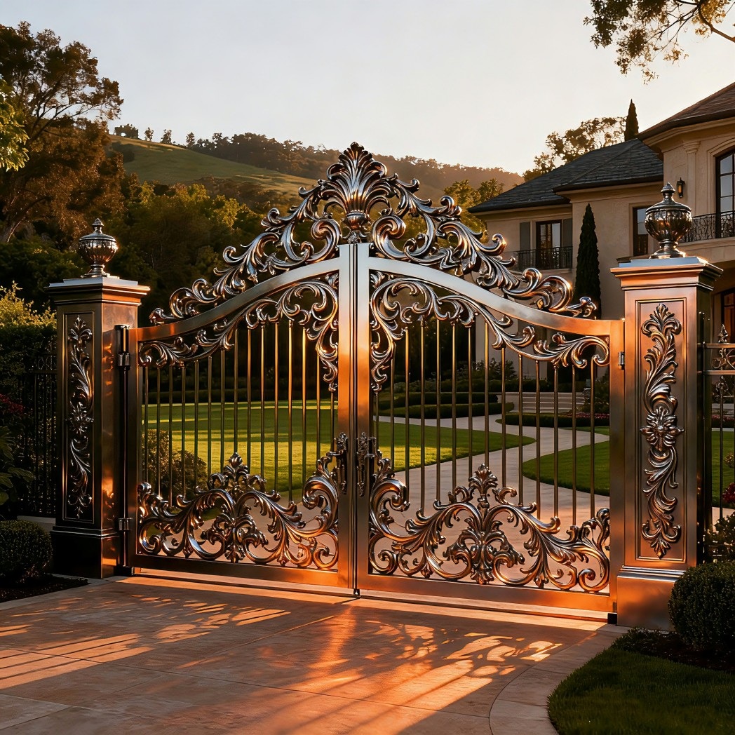 Courtyard gate