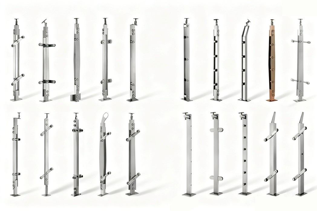 Engineering railing columns